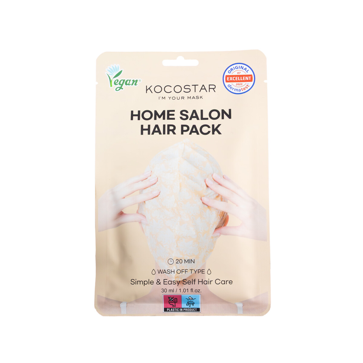 HOME SALON HAIR - Mascarilla capilar de salón 