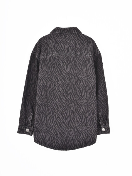 CAMPERA DINORA PRINT II NEGRO