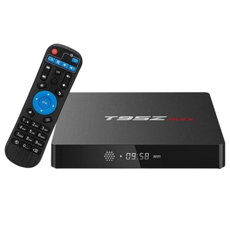 TV Box PTV-T95MAX Android 9.0 Quad-Core 1.5 4GB 32GB 4K Negro