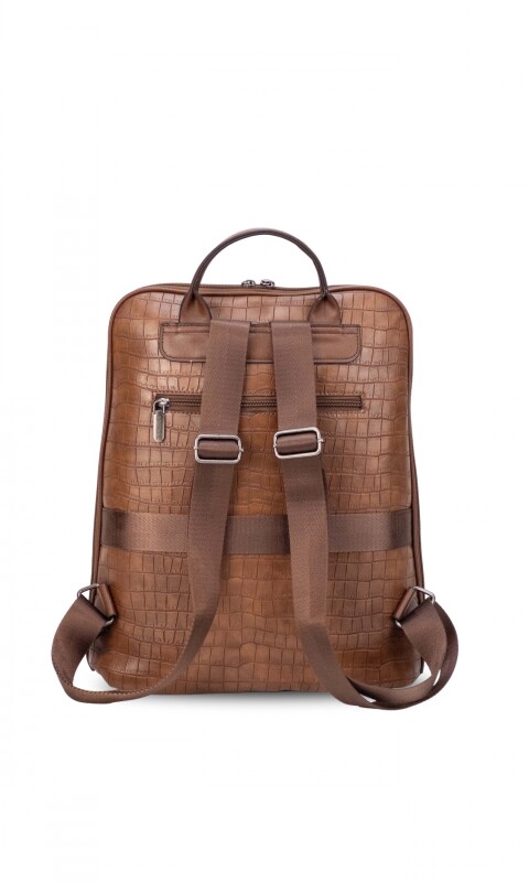MOCHILA CONSTANZA TABACO