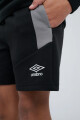 Bermuda Umbro Cross con cierres en bolsillos Negro