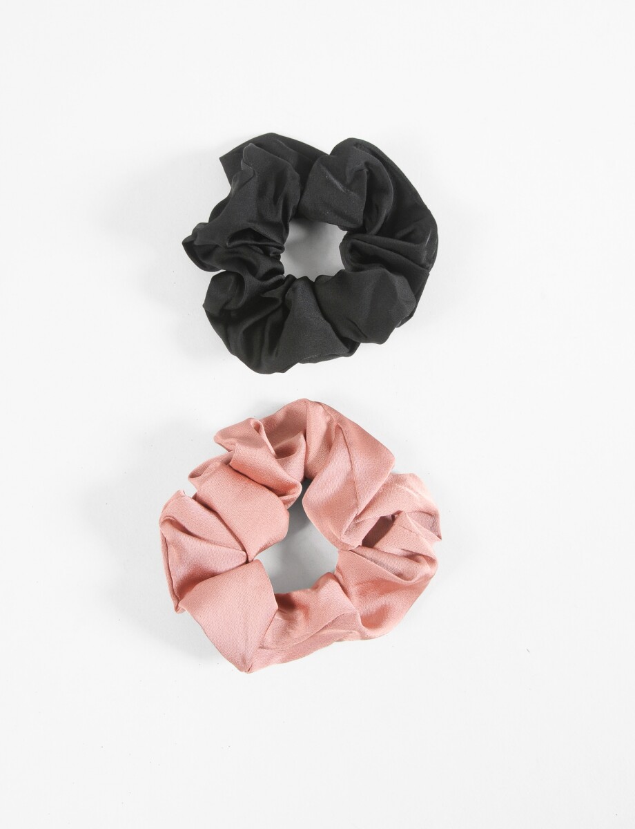 Set gomitas scrunchie soft - multicolor 