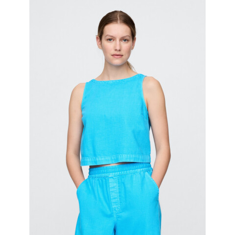 SL SHELL TANK - CYAN BLUE CYAN BLUE 579