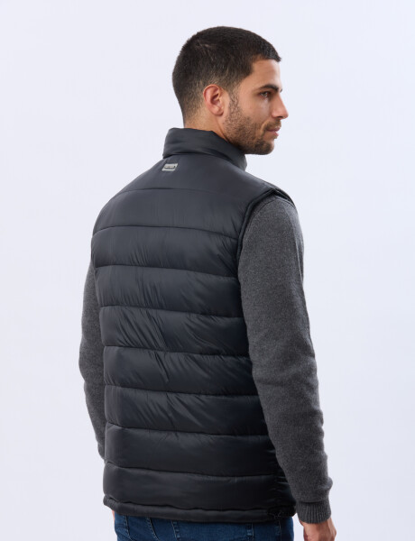 CHALECO REVERSIBLE CAPITONEADO Negro