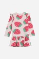 Remera frutillas ROSA
