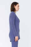 Sweater Reptil Azul / Negro