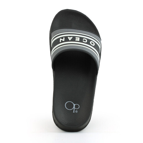 Chancletas Sandalias Ojotas Ocean Pacific Adulto Gris y Negro