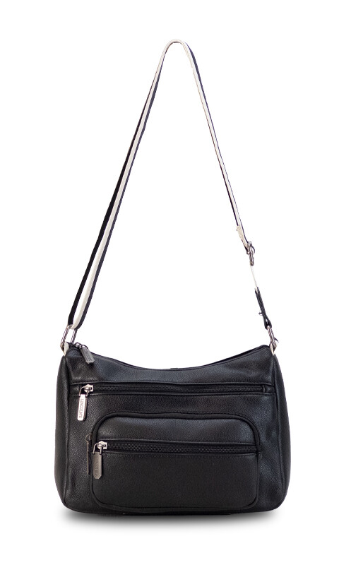 BANDOLERA MORRAL GUATEMALA NEGRO