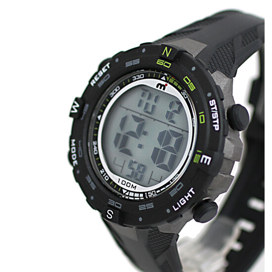 Reloj Mistral Deportivo Silicona Negro 0