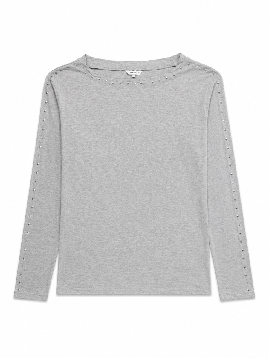 REMERA VIN - GRIS 