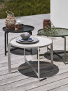 Mesa auxiliar BORRE Ø50xA40 beige Mesa auxiliar BORRE Ø50xA40 beige