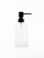 DISPENSADOR DE JABON DE VIDRIO OSLO TRANSPARENTE