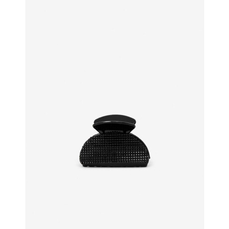 Broche Con Piedras Negro
