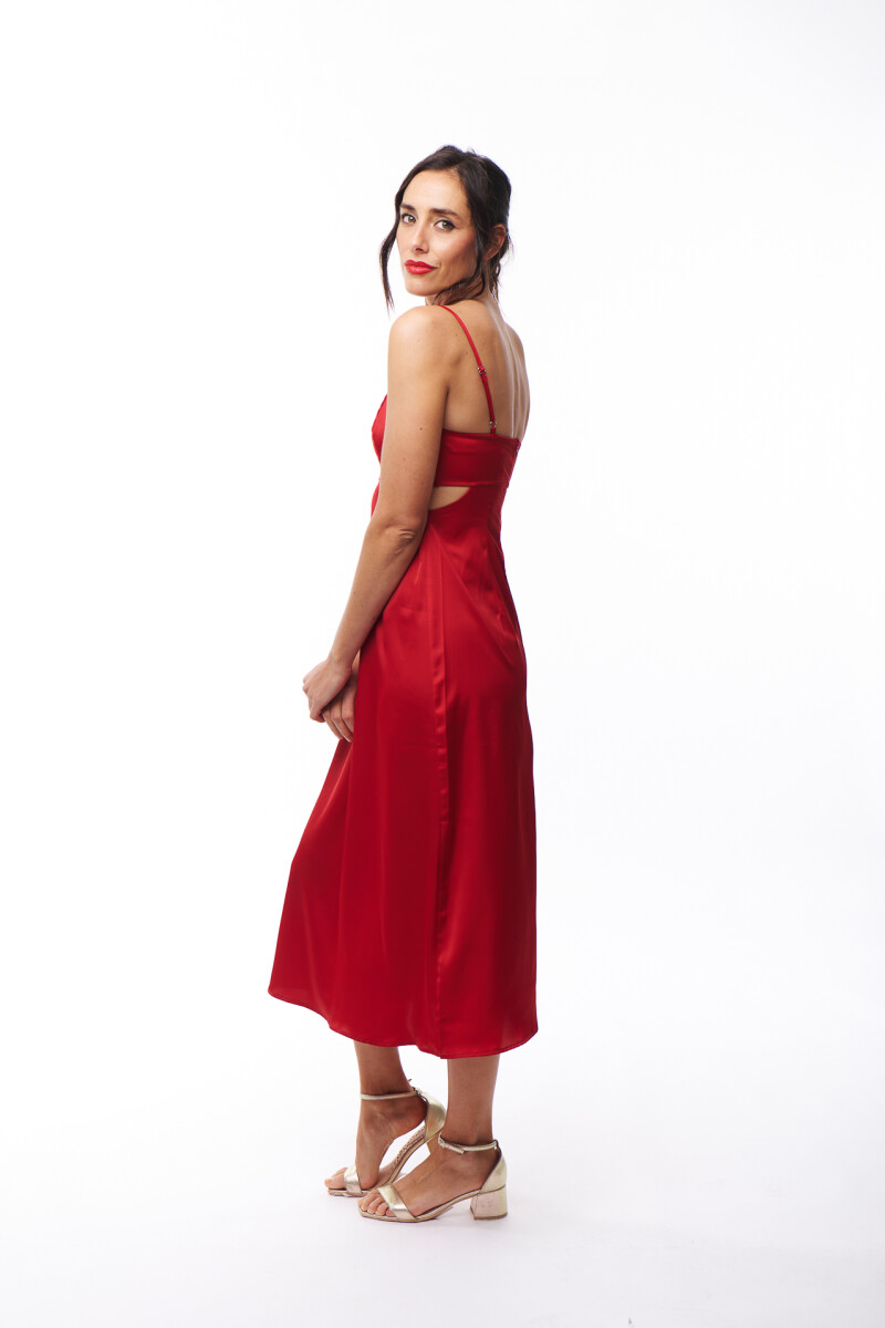 VESTIDO TEIT ROJO
