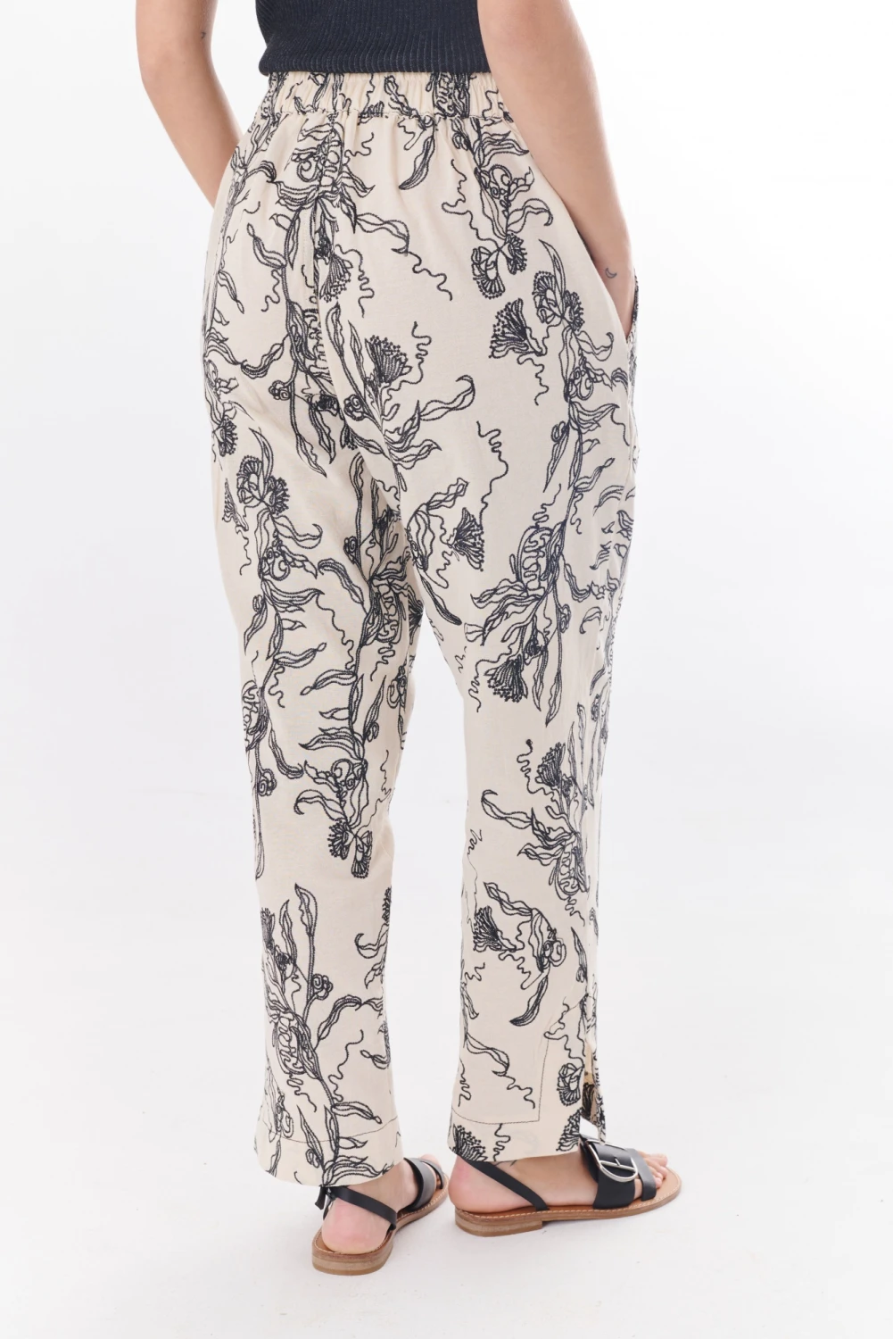 PANTALON IRIS blanco 2