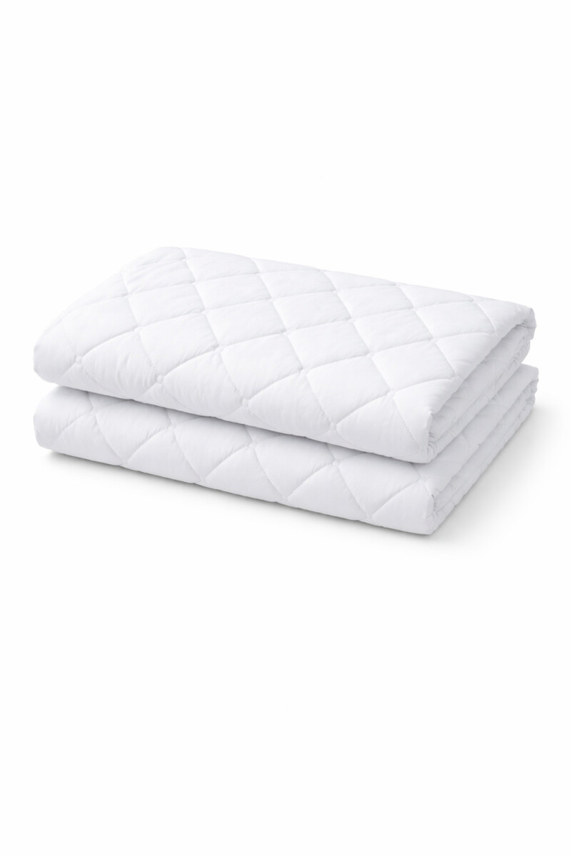 PROTECTOR DE COLCHON IMPERMEABLE - BLANCO 