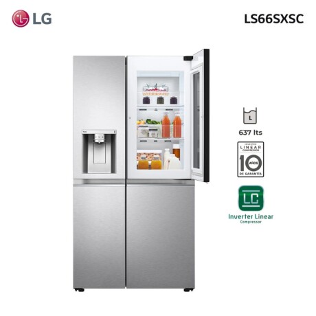 Heladera LG LS66SXSC SBSI inverter inox. Heladera LG LS66SXSC SBSI inverter inox.