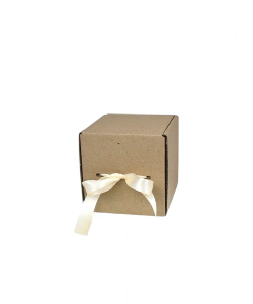 Caja aleta simple 11x11x11 cm MADERA