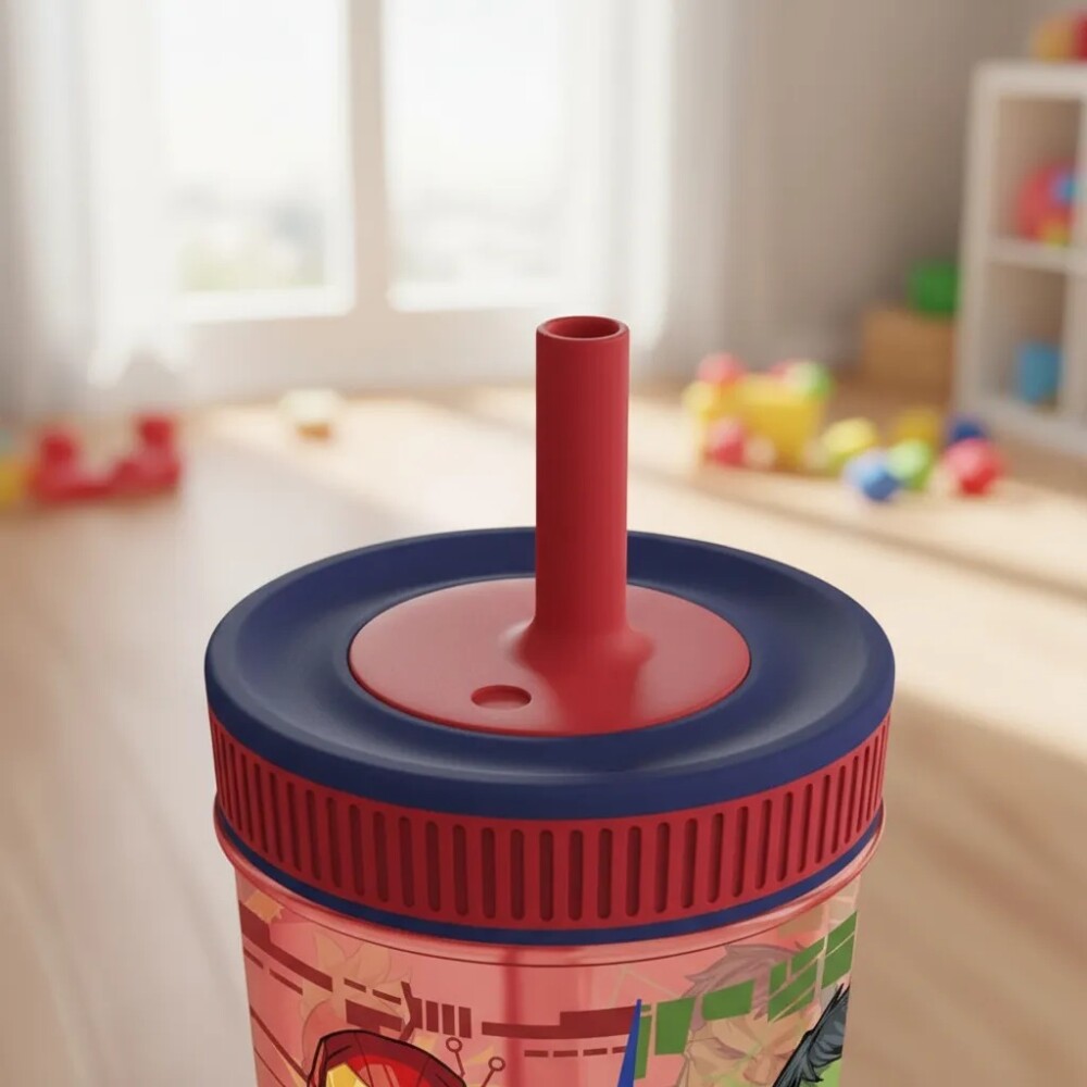 Vaso sorbito silicona antiderrame TOT - personajes Avengers