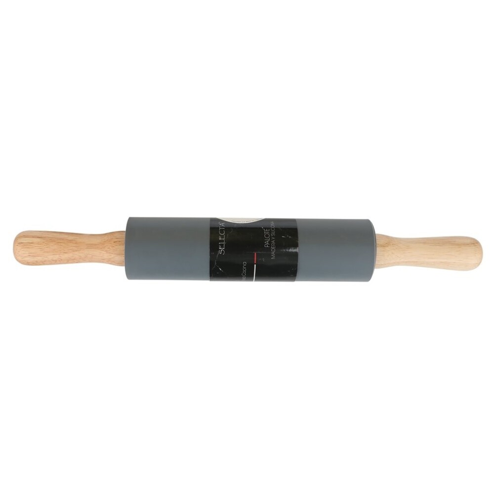 Palote de Madera y Silicona Gris 38 cm PALOTE 38CMS MADERA Y SILICONA GRIS