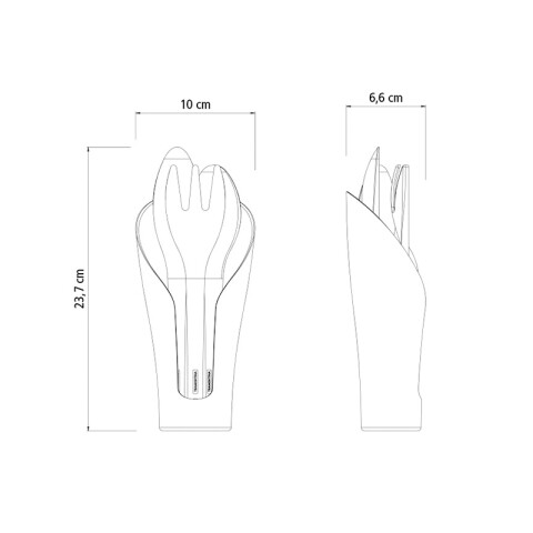 Kit 3 herramientas plástica Jardín con recipiente TN1417