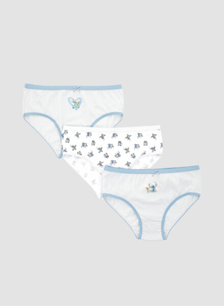 Pack x3 bombachas disney Celeste antique