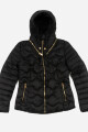 Campera capitoneada corta - Mujer NEGRO