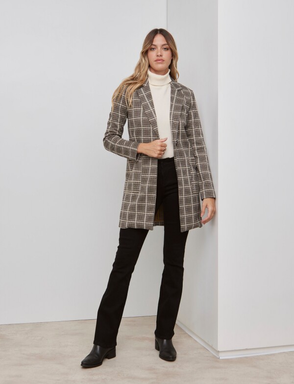Blazer Oversize MULTI/NEGRO