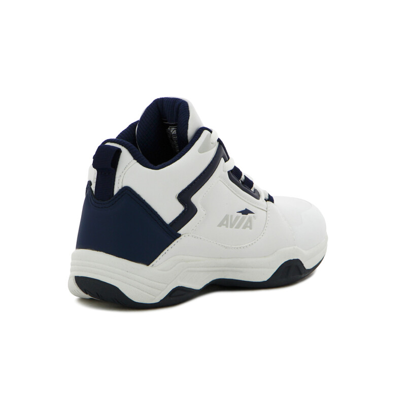 Avia Zapatillas Acordonadas de Basket Para Niño ONEUS JR WHITE/ NAVY Blanco-Marino