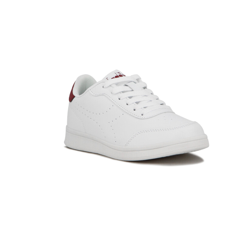 Diadora Champion Lifestyle Giovanno Kids - Blanco/rojo Blanco-rojo