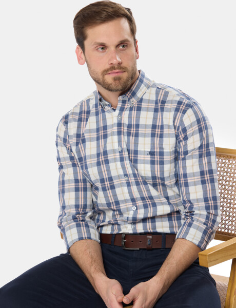 CAMISA A CUADROS Rosado