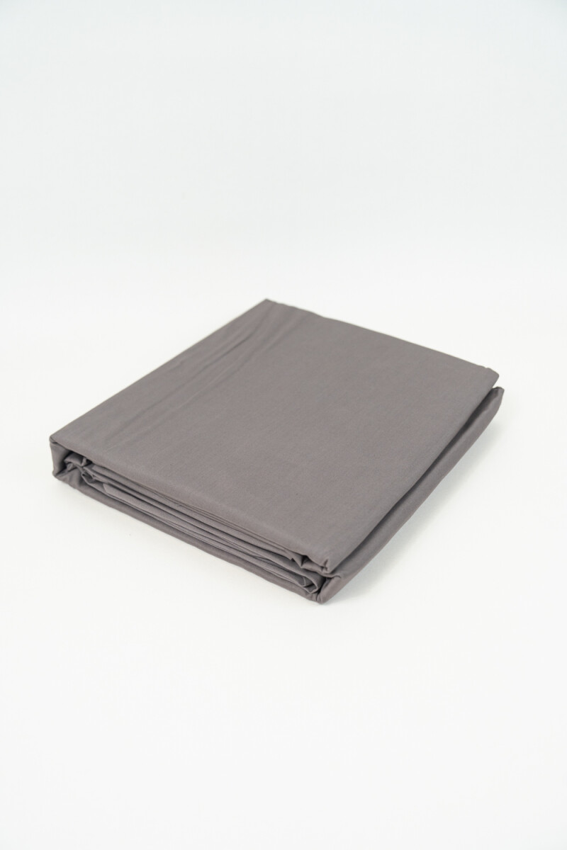 Sábanas 1 Plaza 200 Hilos - Gris Oscuro 