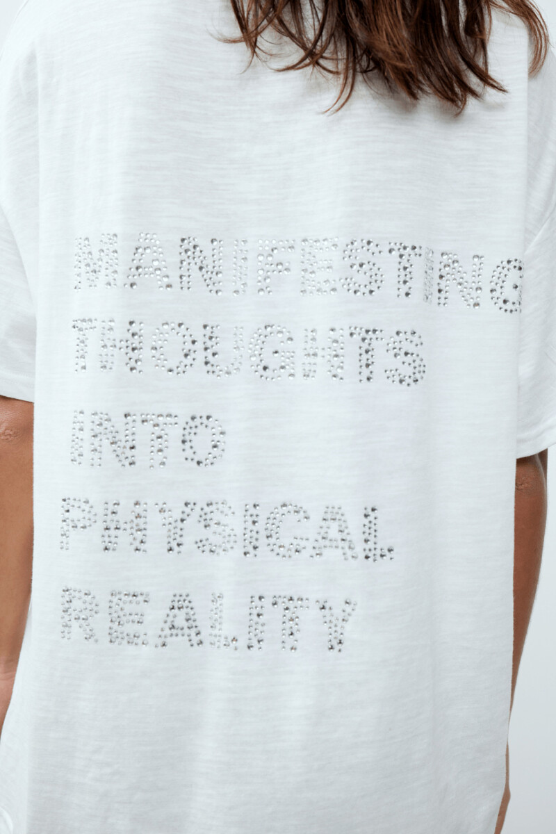 REMERA STYLES Off White