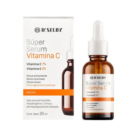 Súper Serum Vitamina C Dr Selby Día/noche Todo Tipo De Piel Súper Serum Vitamina C Dr Selby Día/noche Todo Tipo De Piel