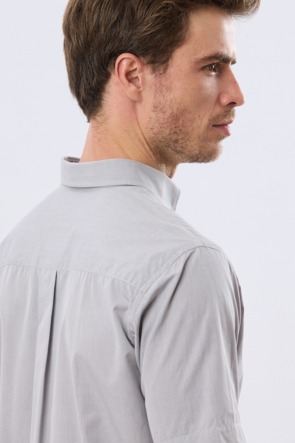 CAMISA LISA SPORT Gris