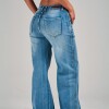 Jean Wide Leg CAMILA Med Blue