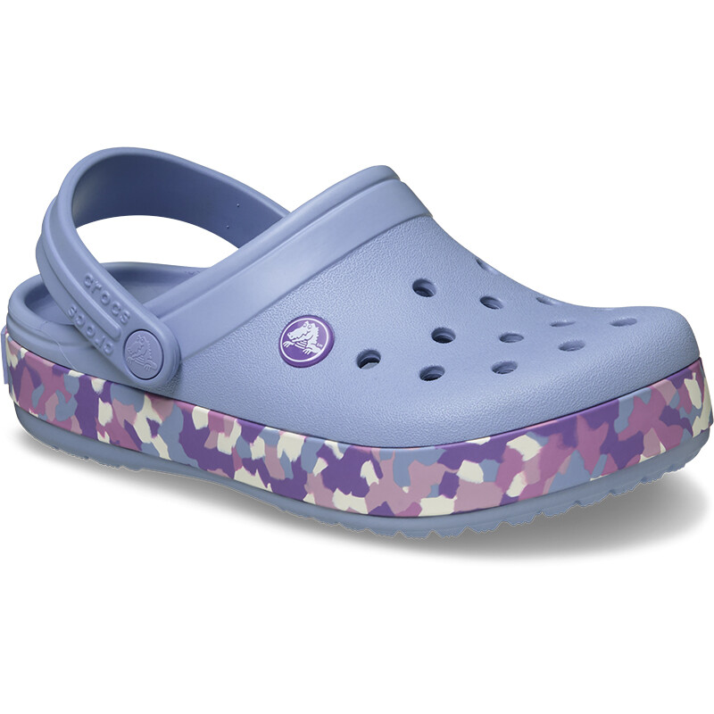 Crocband™ Clog Glow Confetti Violeta