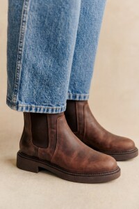 Bota Cuero Chocolate