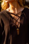 VESTIDO OIA SANTORINI NOIR VESTIDO OIA SANTORINI NOIR