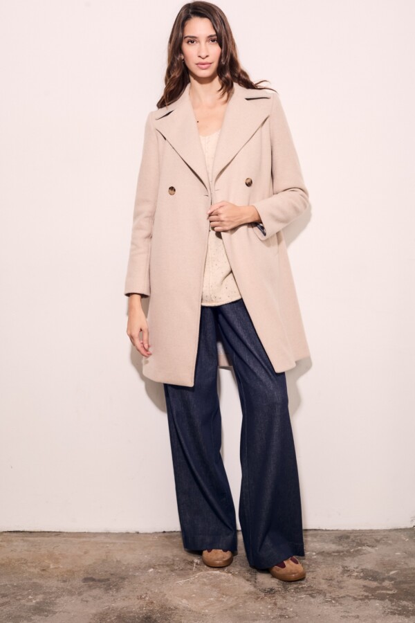 Tapado Lana Beige Melange