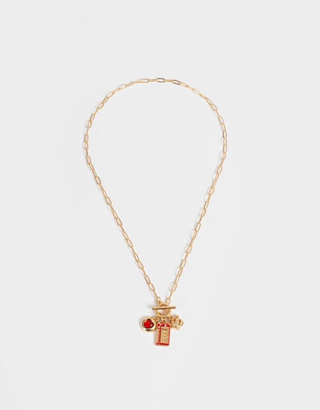 Collares Cortos Multi dijes Collar Corto Multidijes - Dorado