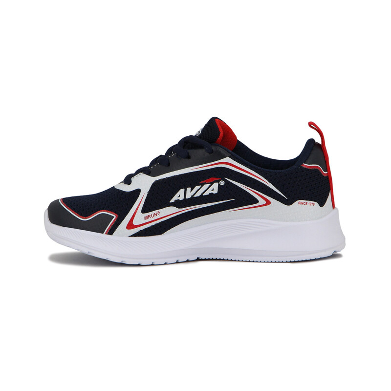 Avia Zapatillas Acordonadas Para Niño Betush- Navy/White Marino-Blanco