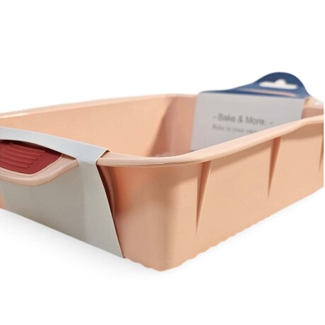 Asadera Bandeja de Silicona para Hornear Antiadherente Salmón