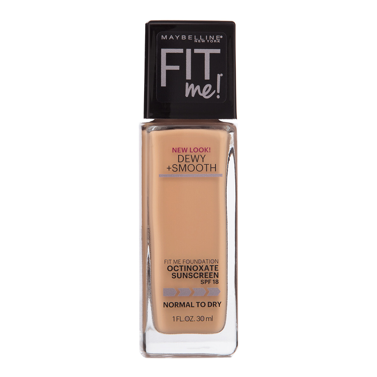 Base Líquida Maybelline Fit Me Dewy + Smooth Foundation - Natural Buff 