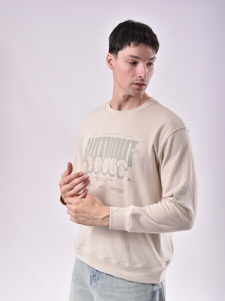 BUZO STREET BEIGE CLARO