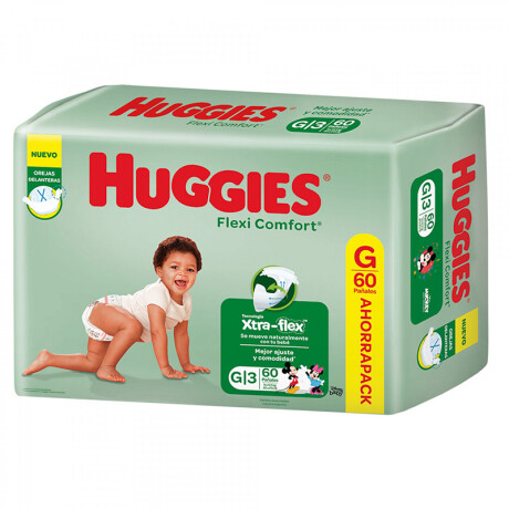 Huggies flexi comfort pañales pack ahorro G x 120