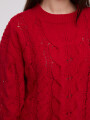 Sweater Petz Rojo Oscuro