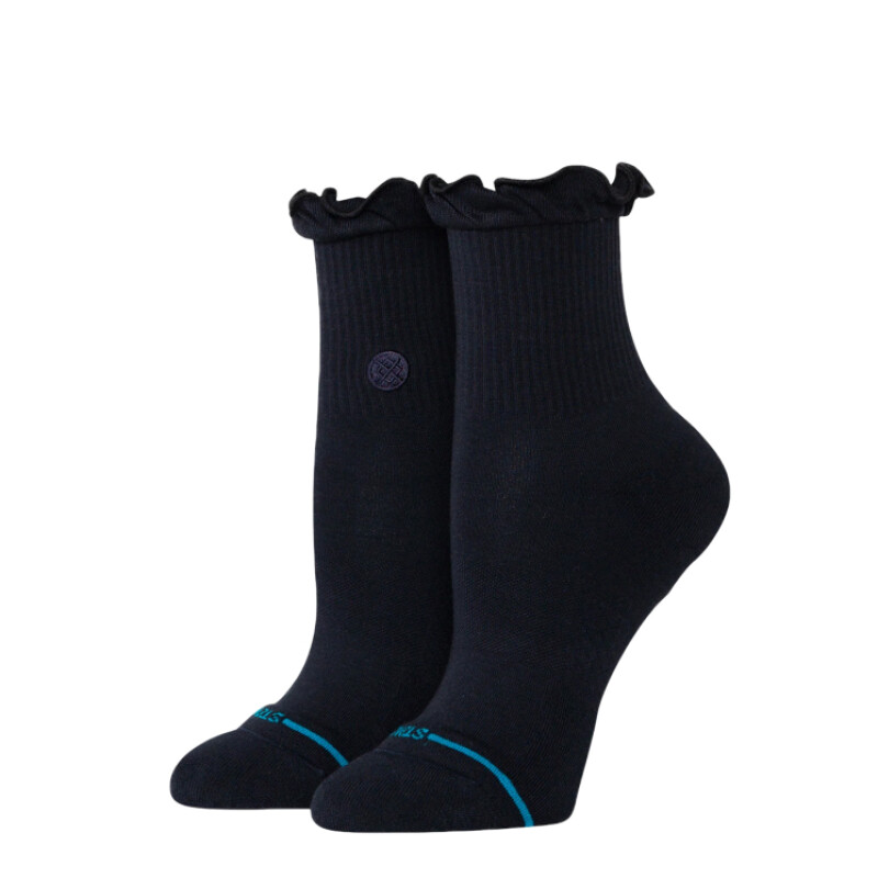 Medias Stance Ruffle Icon Quarter - Negro Medias Stance Ruffle Icon Quarter - Negro