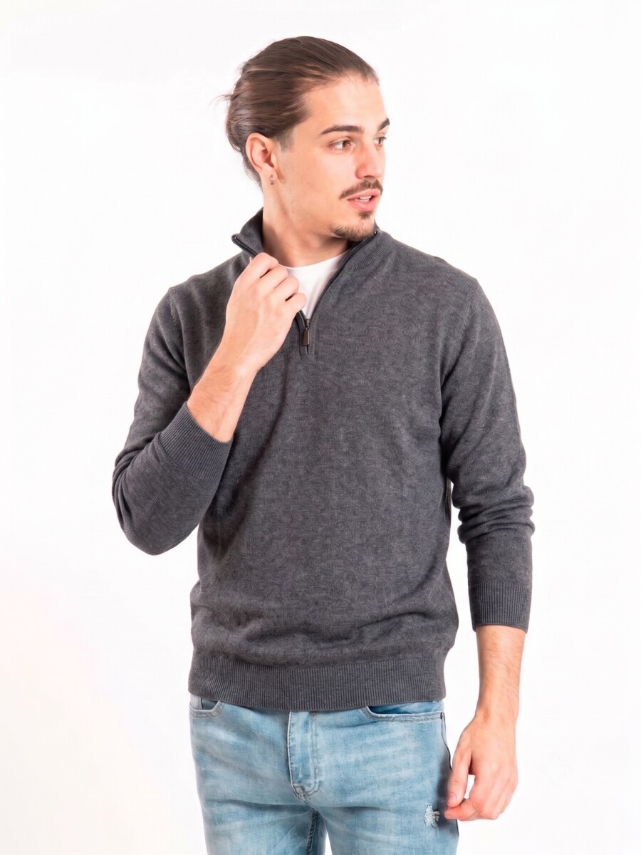 Remera Algodon Premium - Grey 