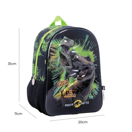 Mochila Infantil Dinosaurio Jurassic Battle 30cm Din77118